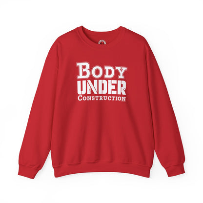 Body Under Construction Crewneck Sweatshirt The Devil's Pickle