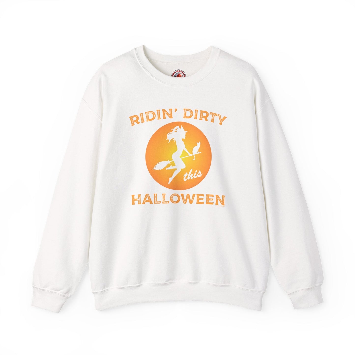 Ridin' Dirty This Halloween Crewneck Sweatshirt The Devil's Pickle