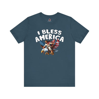 I Bless America T-Shirt The Devil's Pickle