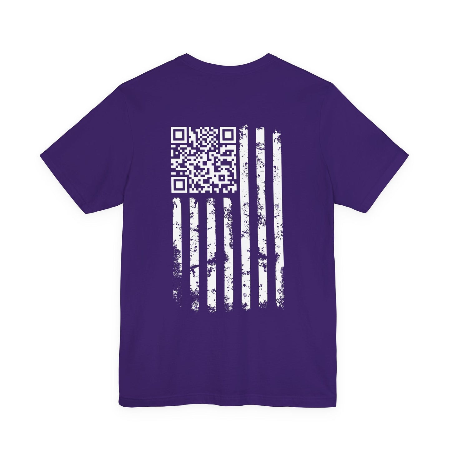 American Flag QR Code T-Shirt The Devil's Pickle