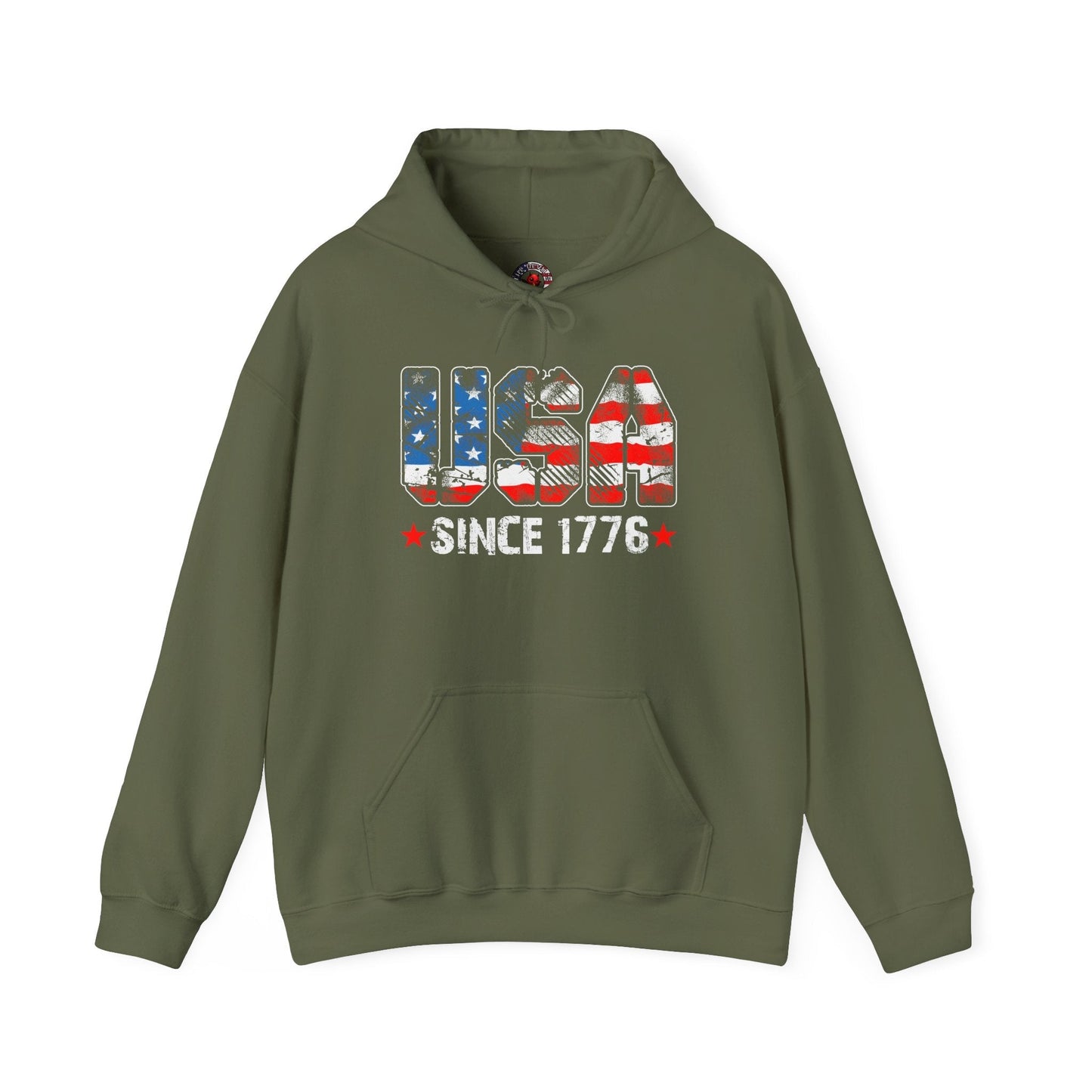 USA Since 1776 Hooded Sweatshirt The Devil's Pickle