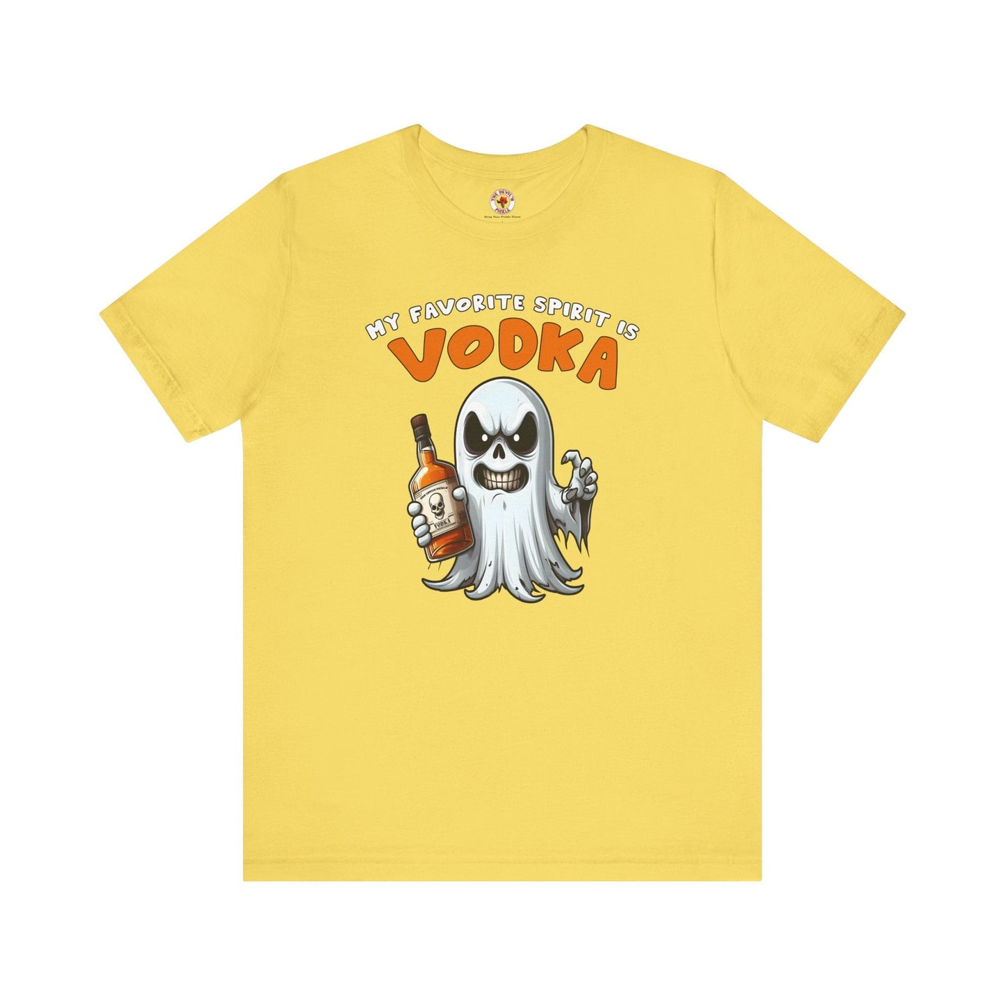 My Favorite Spirit Is Vodka T-Shirt The Devil's Pickle