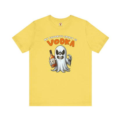 My Favorite Spirit Is Vodka T-Shirt The Devil's Pickle