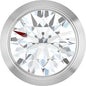 14K White 1/4 CT Lab-Grown Diamond Slide Pendant Ethereal Legacy Boutiques