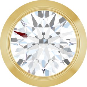14K Yellow 1/4 CT Natural Diamond Slide Pendant Ethereal Legacy Boutiques