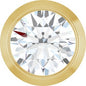 14K Yellow 1/4 CT Natural Diamond Slide Pendant Ethereal Legacy Boutiques