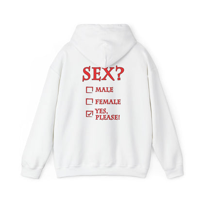 Sex? Yes, Please Hooded Sweatshirt The Devil's Pickle