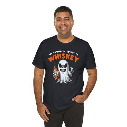 My Favorite Spirit Is Whiskey T-Shirt The Devil's Pickle