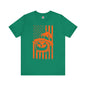 Pumpkin American Flag T-Shirt The Devil's Pickle