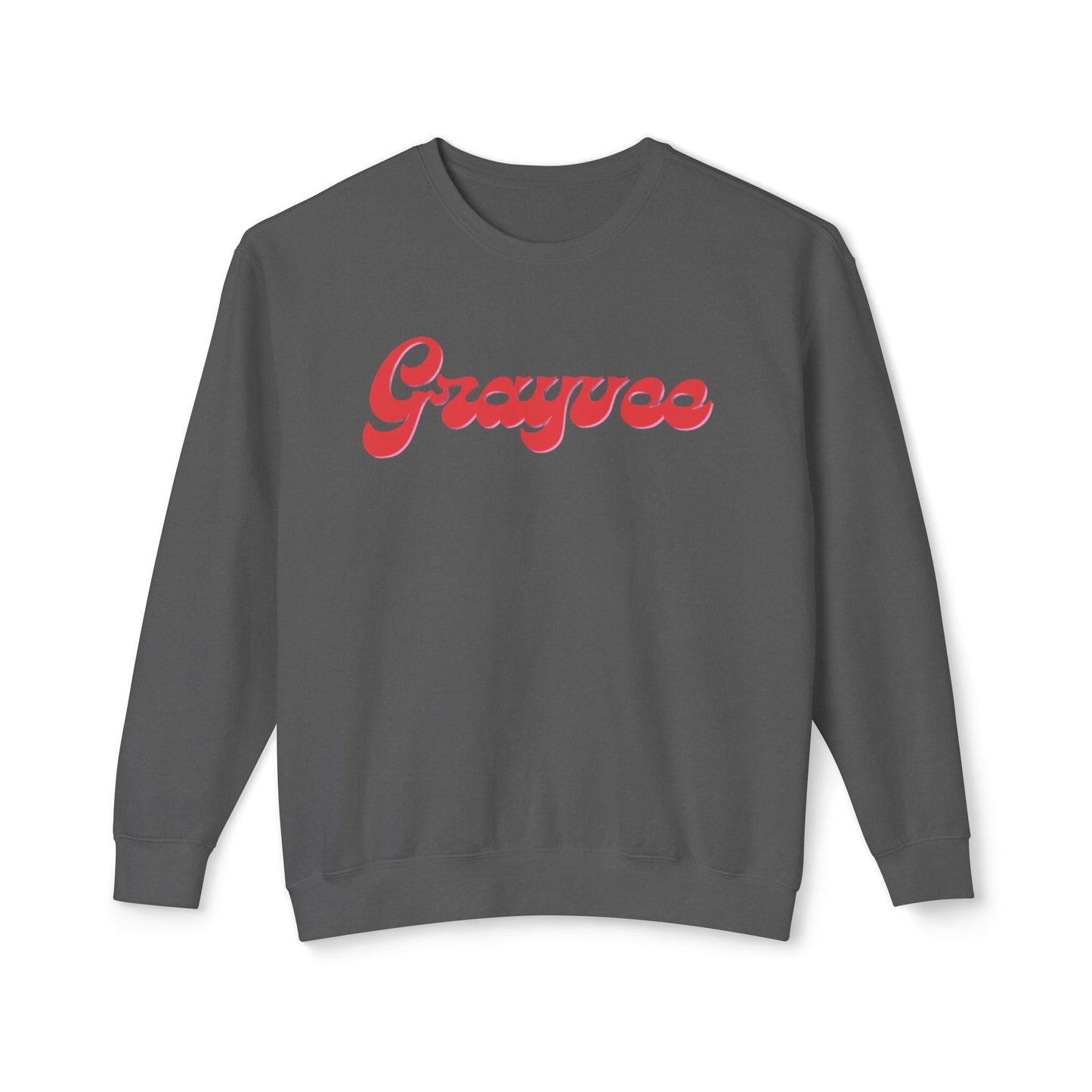 Unisex Lightweight Crewneck Sweatshirt "Grayvee" Grayceful LLC