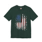 Distressed American Flag T-Shirt The Devil's Pickle