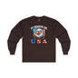 My Pronouns Are U.S.A Long Sleeve Tee The Devil's Pickle