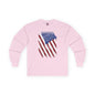 Distressed American Flag Long Sleeve Tee The Devil's Pickle
