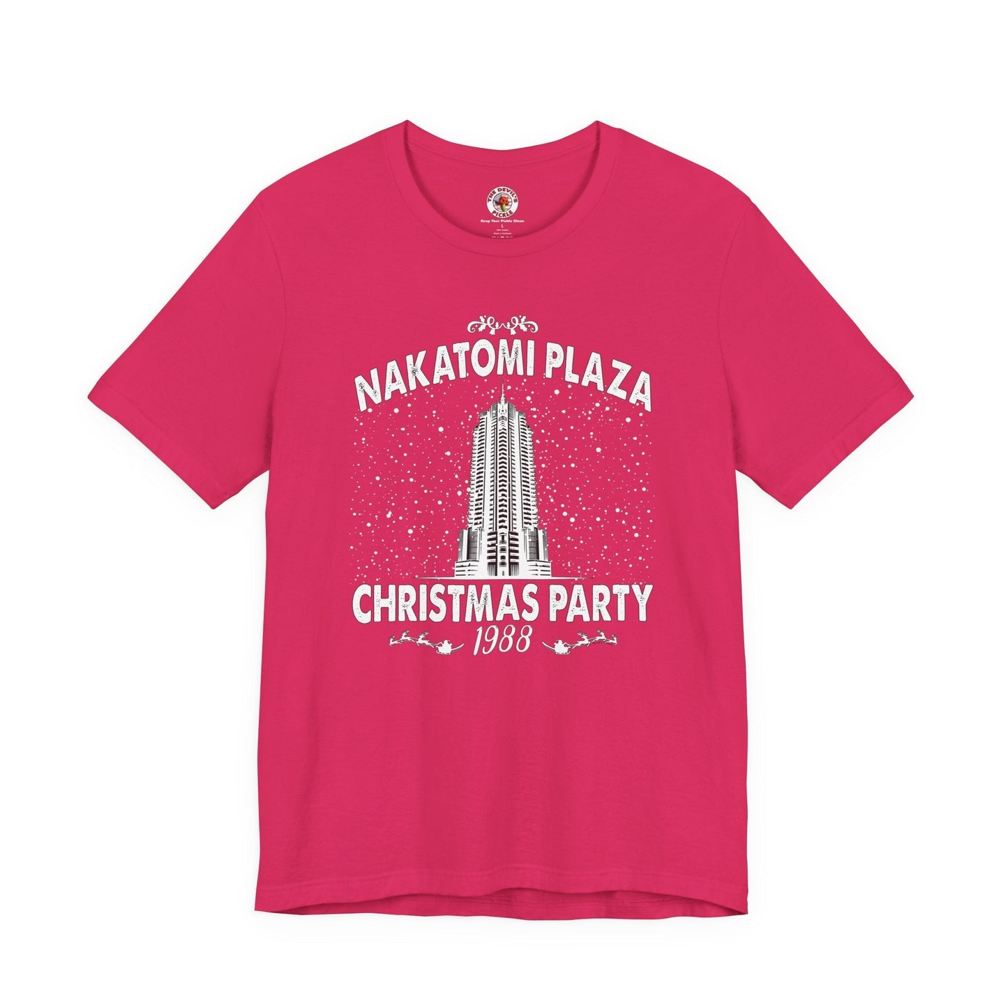 Nakatomi Plaza Christmas Party T-Shirt The Devil's Pickle