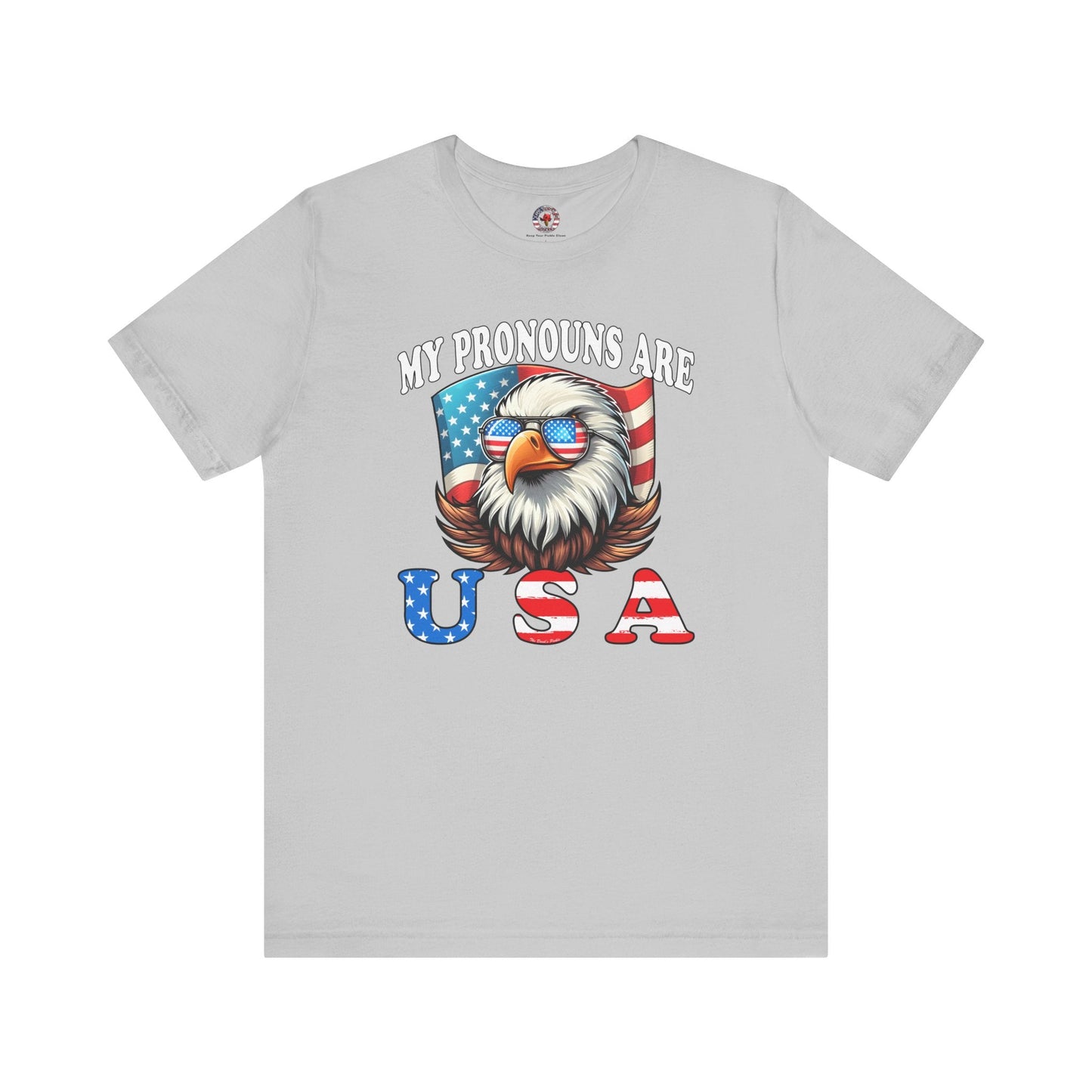 My Pronouns Are U.S.A T-Shirt The Devil's Pickle