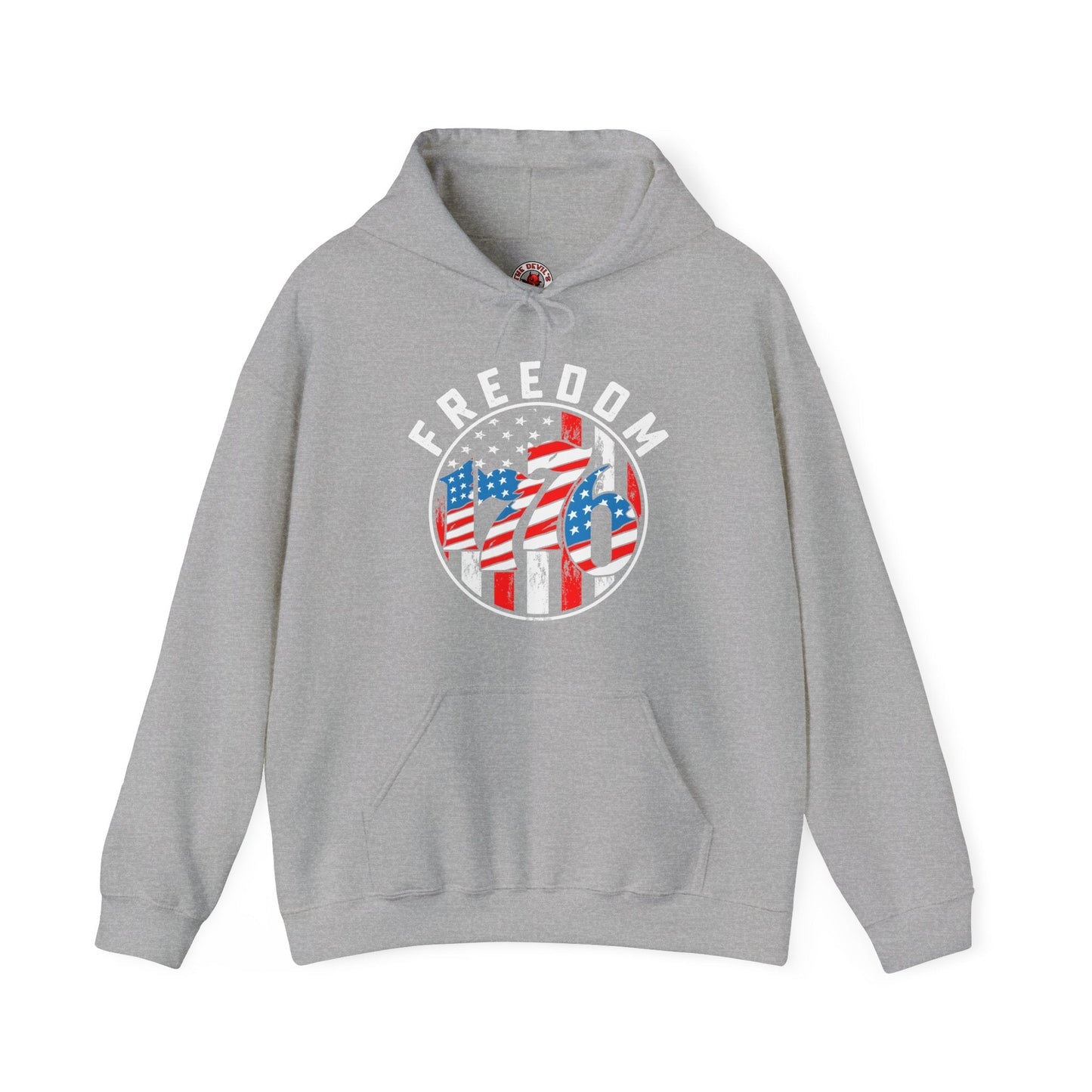 Freedom 1776 Hooded Sweatshirt The Devil's Pickle