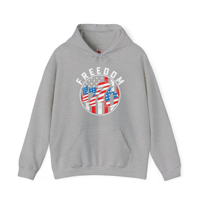Freedom 1776 Hooded Sweatshirt The Devil's Pickle