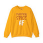 Pumpkin Spice AF Crewneck Sweatshirt The Devil's Pickle