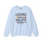 Leggings Leaves and Lattes Please Crewneck Sweatshirt The Devil's Pickle