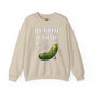 My Pickle Is Bigger Than Yours Crewneck Sweatshirt The Devil's Pickle