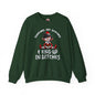 Snitches Get Stitches Crewneck Sweatshirt The Devil's Pickle