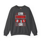 Gym? I thought You Said Gin Crewneck Sweatshirt The Devil's Pickle