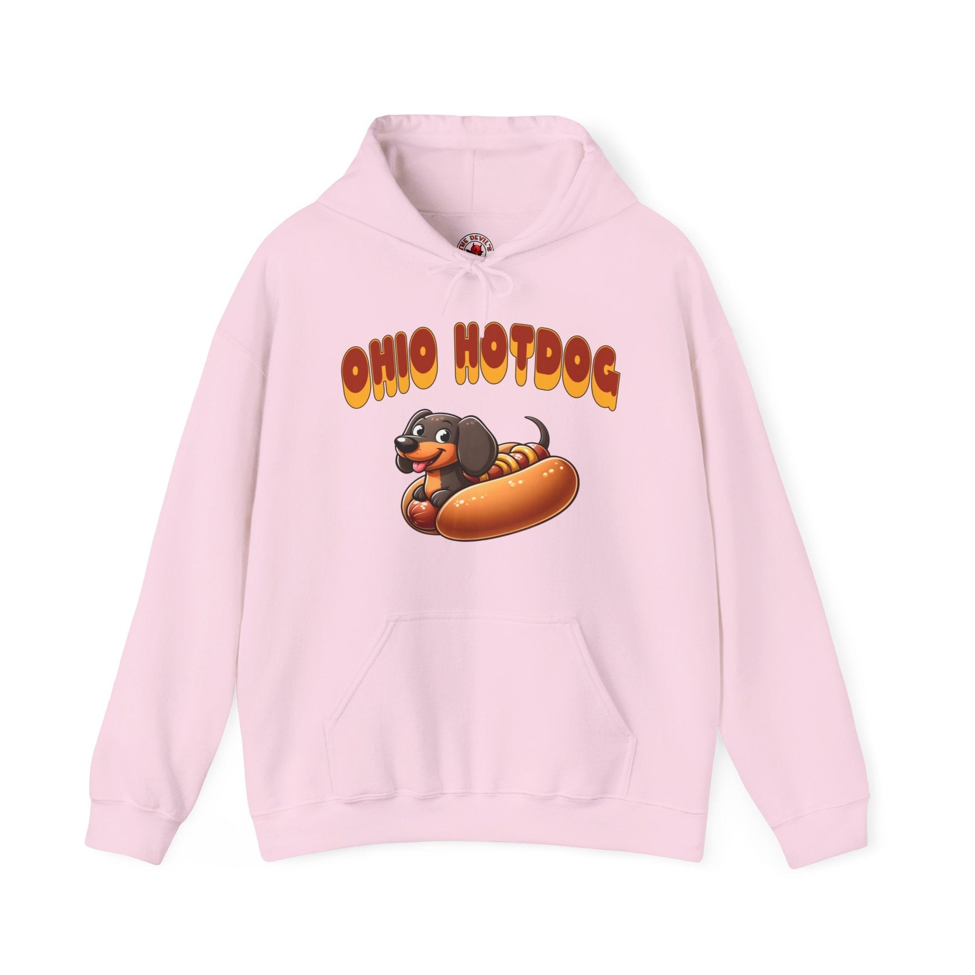 Ohio Hotdog Hooded Sweatshirt The Devil's Pickle