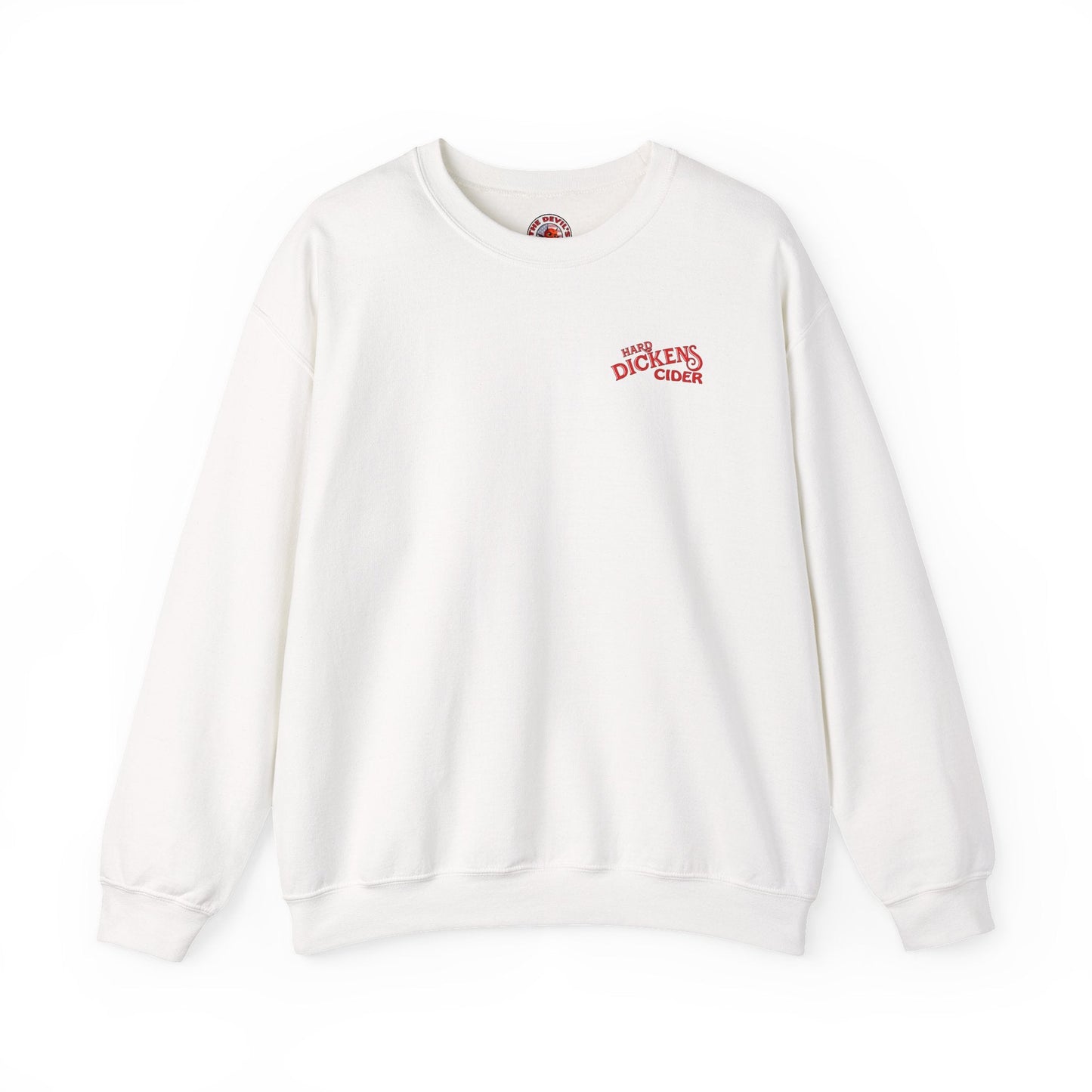 Hard Dickens Cider Front/Back Crewneck Sweatshirt The Devil's Pickle