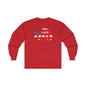 1776 American Flag Long Sleeve Tee The Devil's Pickle