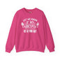Let Me Know If My Biceps Get In Your Way Crewneck Sweatshirt The Devil's Pickle