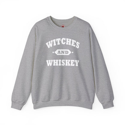 Witches and Whiskey Crewneck Sweatshirt The Devil's Pickle