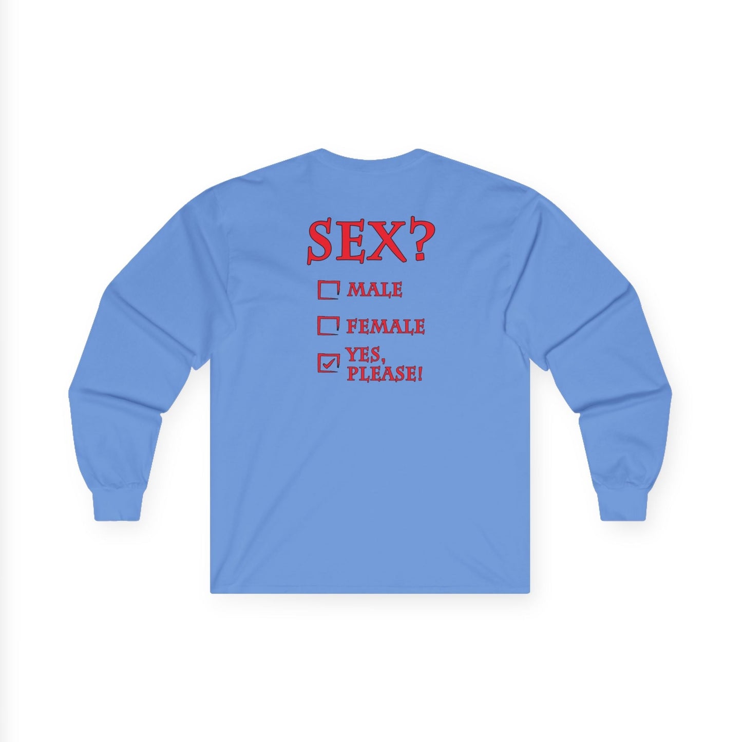 Sex? Yes, Please Long Sleeve Tee The Devil's Pickle