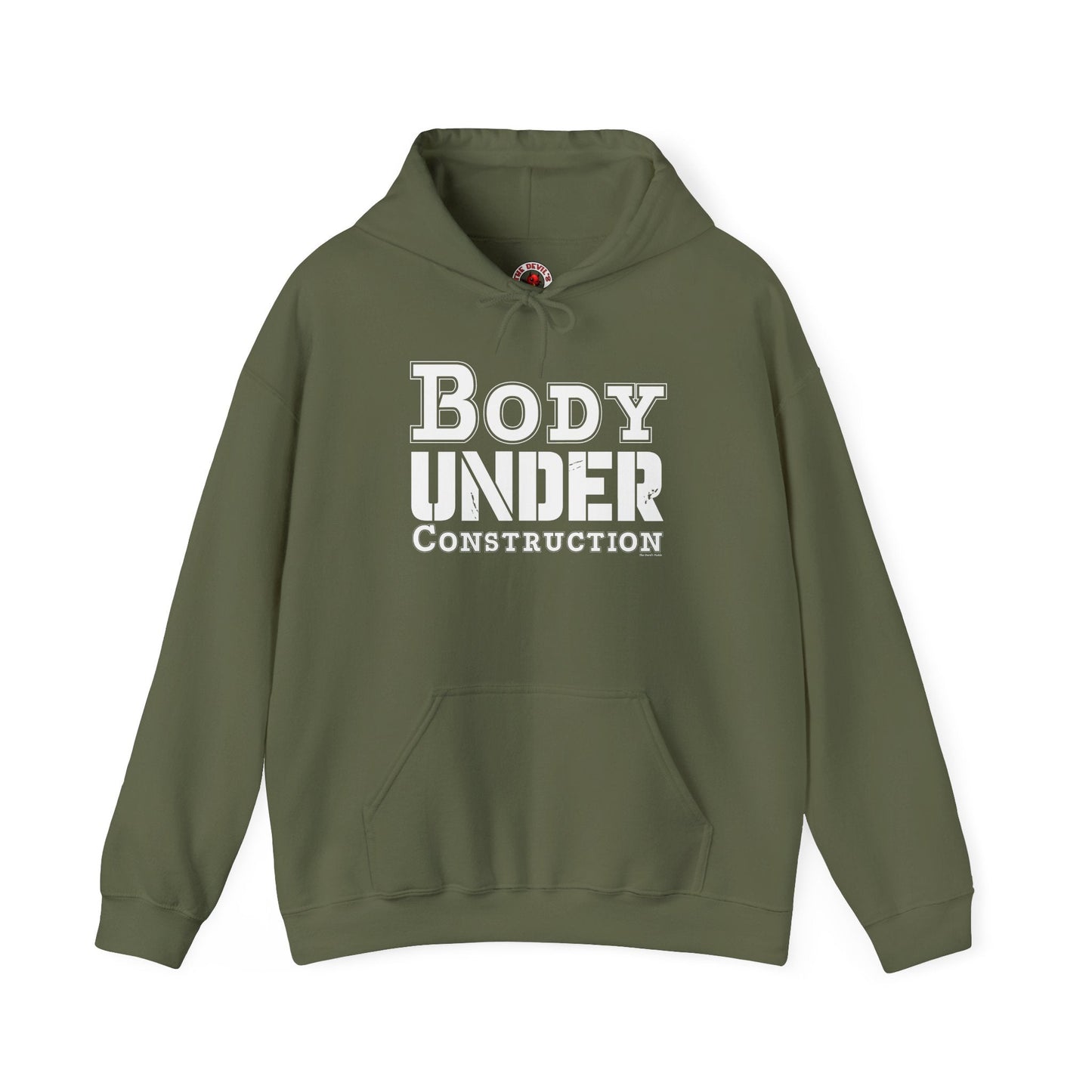 Body Under Construction Hooded Sweatshirt The Devil's Pickle