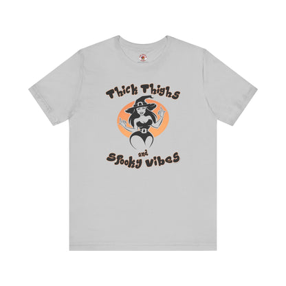 Thick Thighs and Spooky Vibes T-Shirt The Devil's Pickle