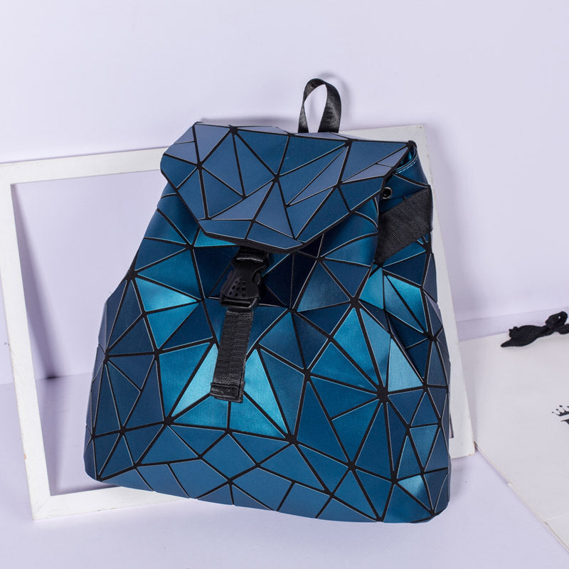 Ladies Fashion Geometric Backpack See size chart under “more details” The Fashion Celestial