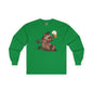 Beer Drinking Boar Long Sleeve Tee The Devil's Pickle