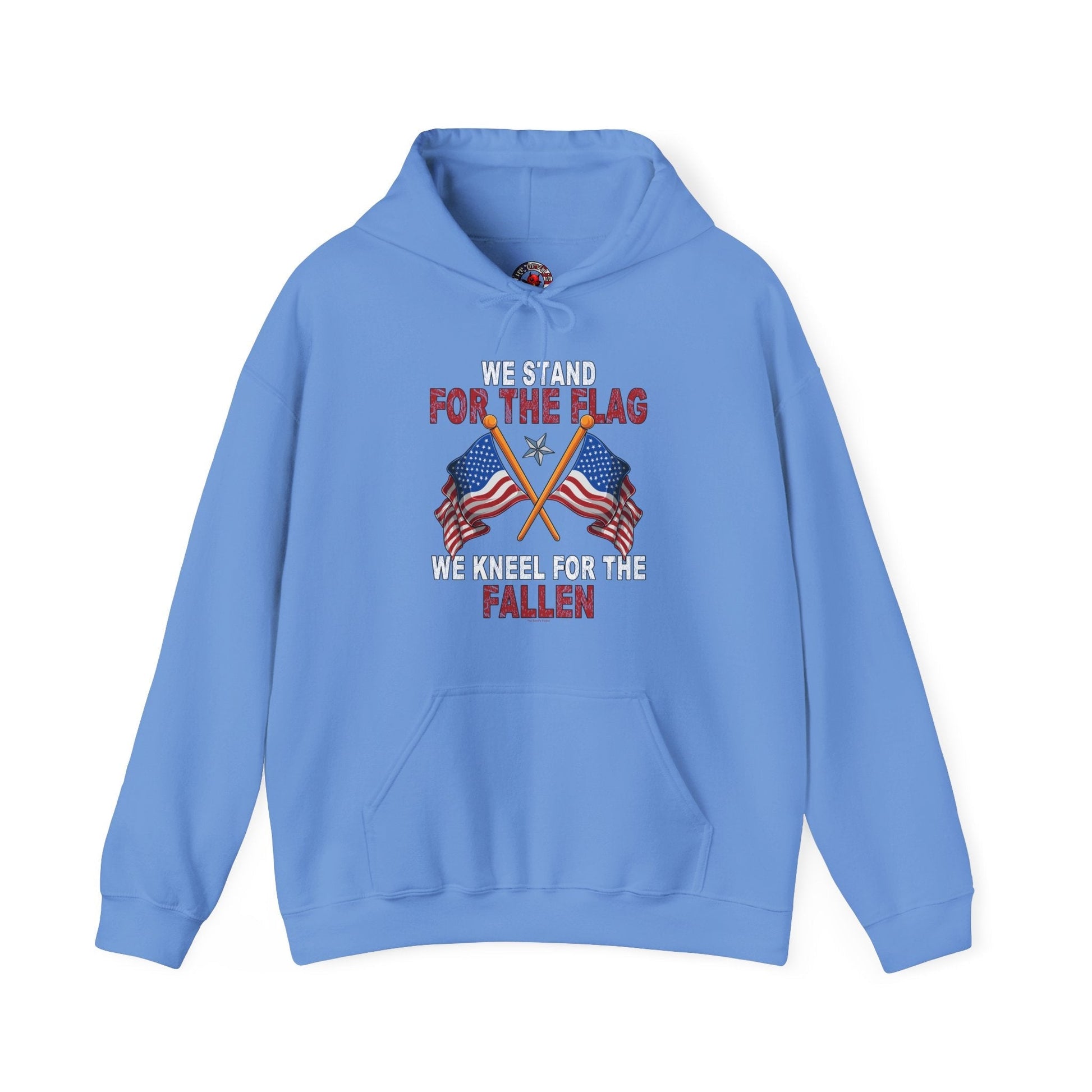 We Stand For The Flag Hooded Sweatshirt The Devil's Pickle