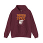 Pumpkin Spice AF Hooded Sweatshirt The Devil's Pickle