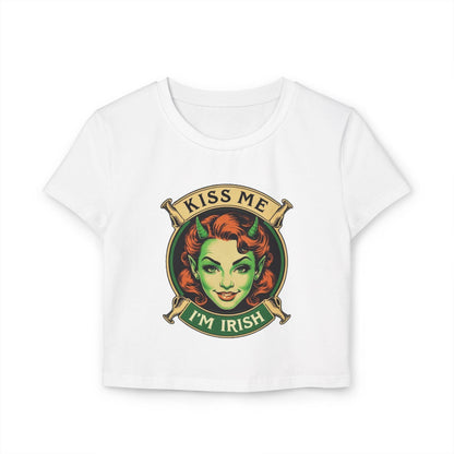 St Patricks Day Baby Tee Kiss Me Im Irish Country in My Heart