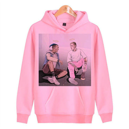 Loose Hooded Lovers Sweatshirt See size chart under “more details” The Fashion Celestial
