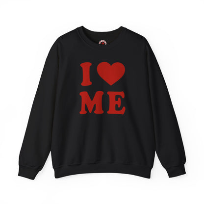 I Heart Me Crewneck Sweatshirt The Devil's Pickle