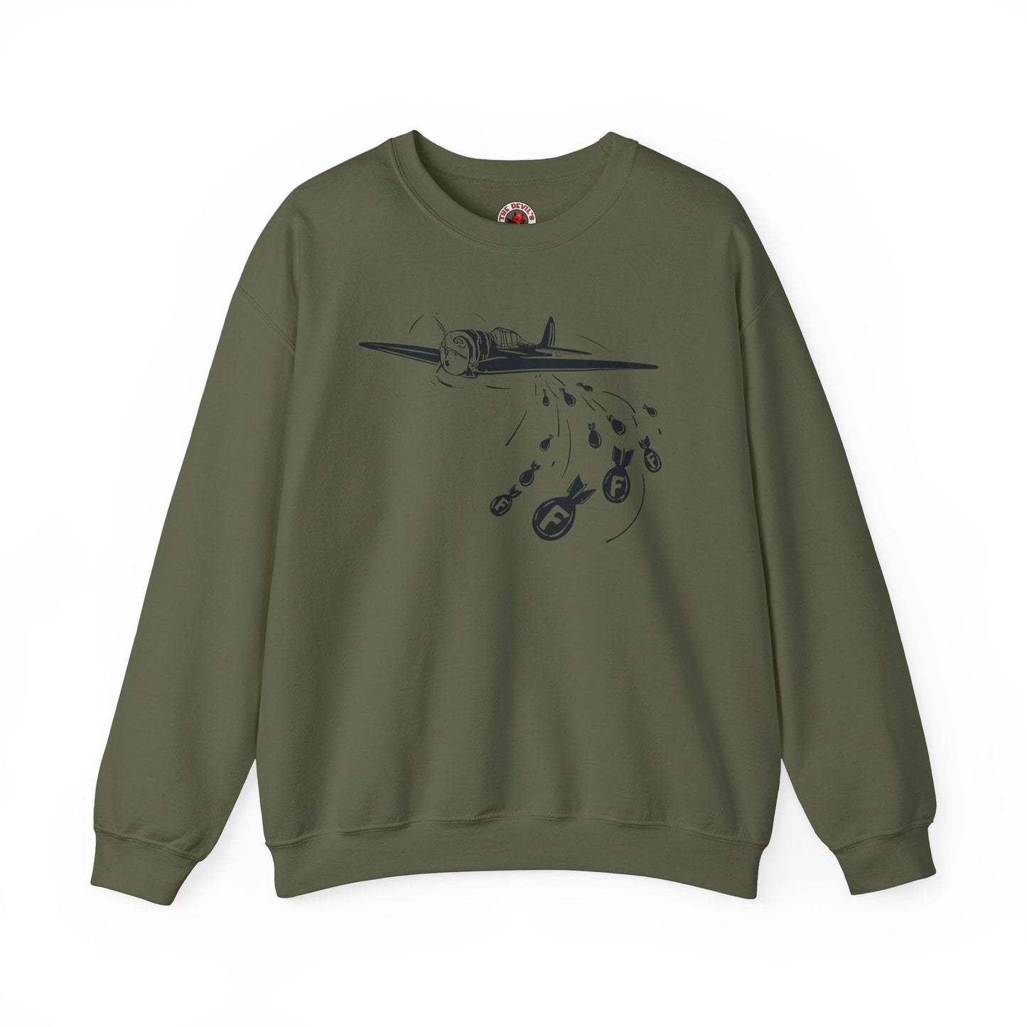 Dropping Some F Bombs Crewneck Sweatshirt The Devil's Pickle