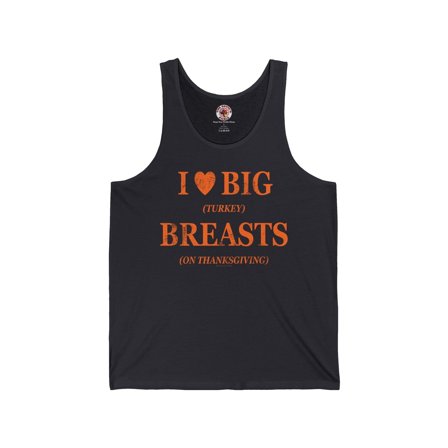 I Heart Big Breasts Tank Top The Devil's Pickle