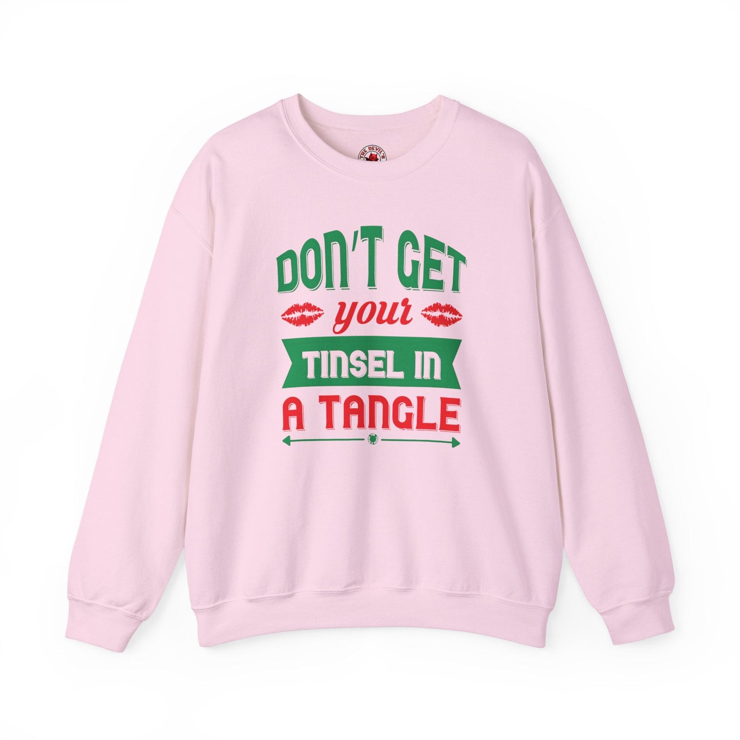 Don't Get Your Tinsel In A Tangle Crewneck Sweatshirt