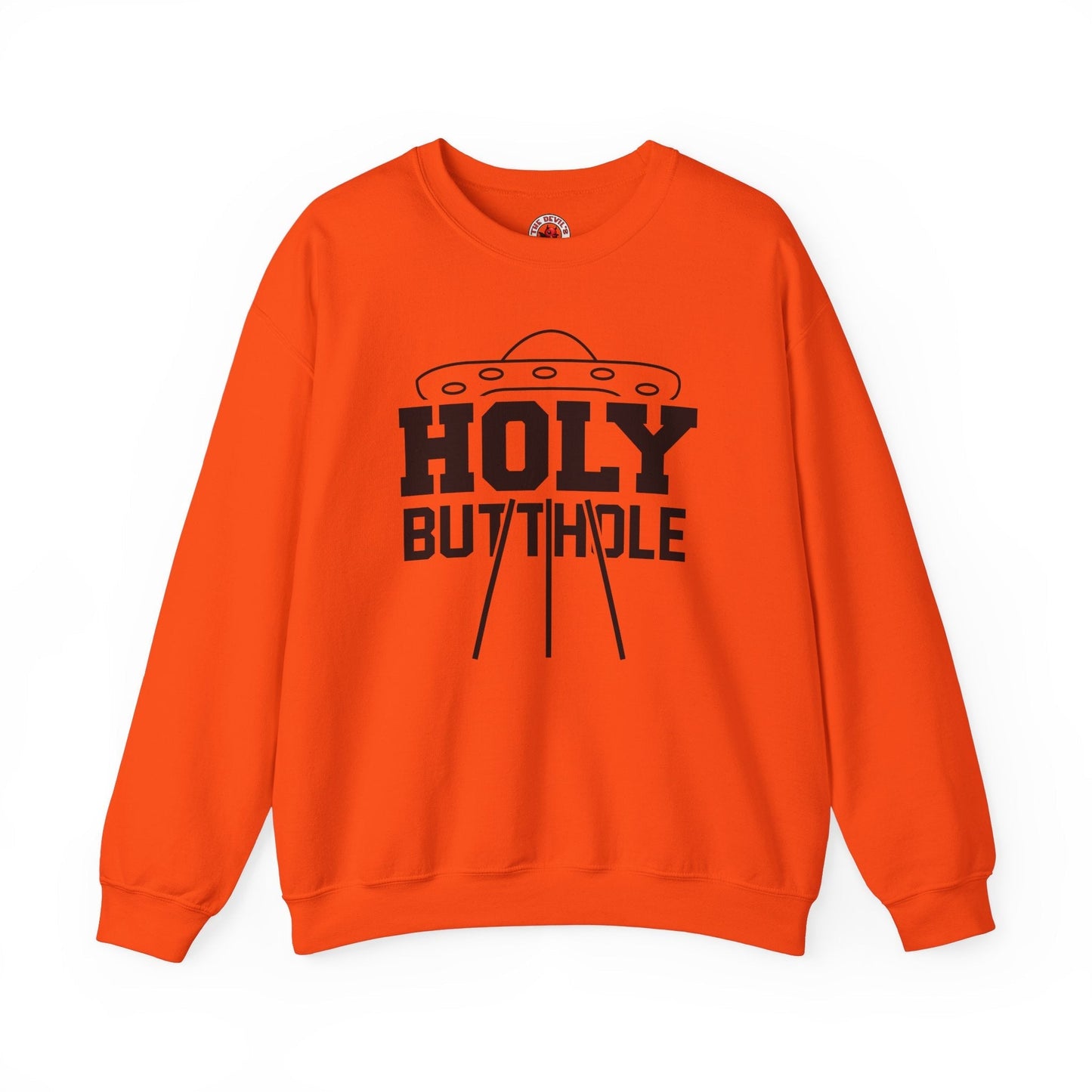 Holy Butthole Crewneck Sweatshirt The Devil's Pickle