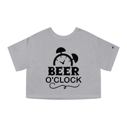 Beer O'clock Cropped T-Shirt The Devil's Pickle