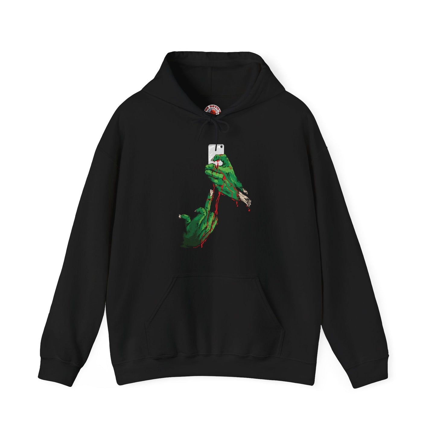 Selfie Monster Hooded Sweatshirt The Devil's Pickle