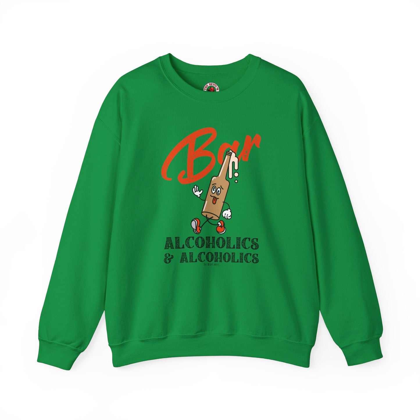 Bar Alcoholics & Alcoholics Crewneck Sweatshirt The Devil's Pickle