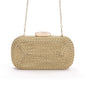 PU women's bag single shoulder woven evening bag