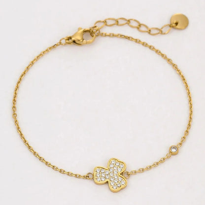 Lumen Clover Bracelet Ivory Embers